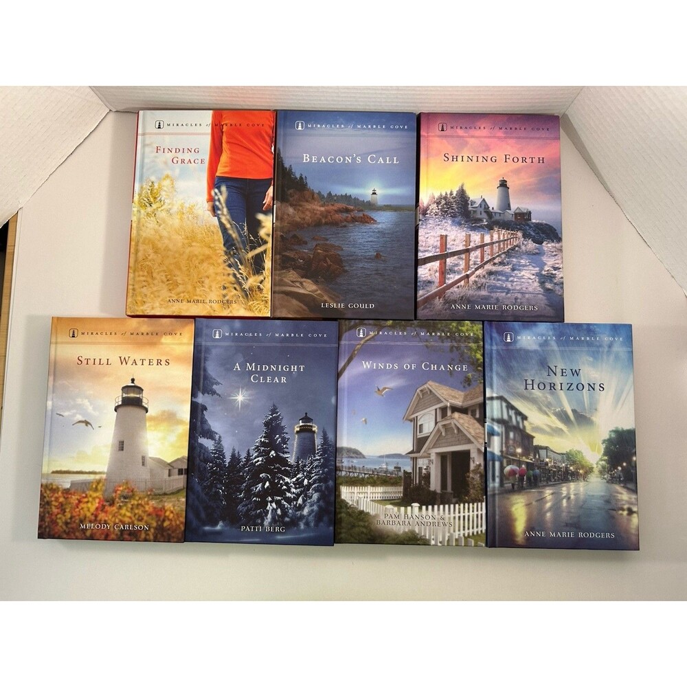 Guideposts Miracles of Marble Cove Hardcover Books Lot Of 7 Various Authors
